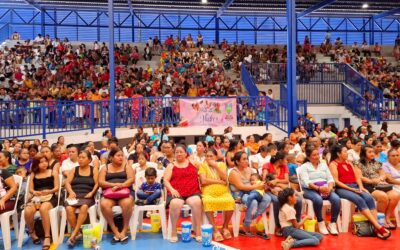 Celebran el día de las Madres en Santa Cruz Muluá.