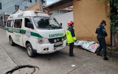 Localizan cadáver de hombre en vía pública de Coatepeque