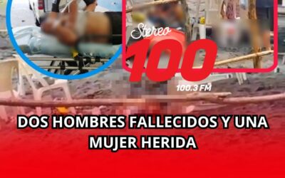 Dos muertos y una mujer herida deja ataque armado en playa de Champerico