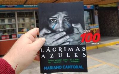 El escritor quetzalteco, Mariano Cantoral, lanza libro «Lágrimas Azules»