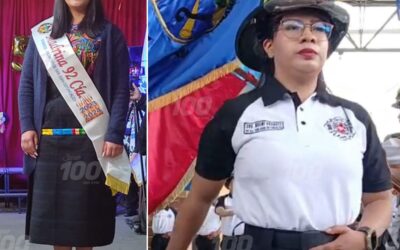 De madrina a bombera voluntaria