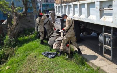 Desarrollan jornada de limpieza en San Juan Ostuncalco