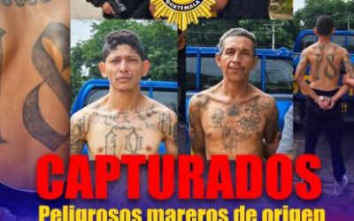 PNC captura a pandilleros salvadoreños en San Marcos