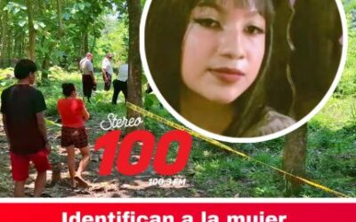 Investigan asesinato de mujer de 18 años
