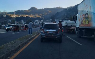 Bloquean paso en ruta Interamericana por falta de solución a conflicto territorial