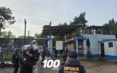 PNC realiza requisas en granja penal Cantel