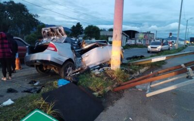 Joven muere en accidente de tránsito entre Quetzaltenango y Totonicapán