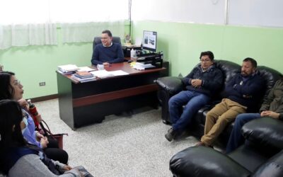 Autoridades de los 48 Cantones se reúnen con jefes del Hospital Departamental de Totonicapán