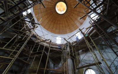 Dependencia municipal participa en restauración de iglesia El Calvario de Quetzaltenango