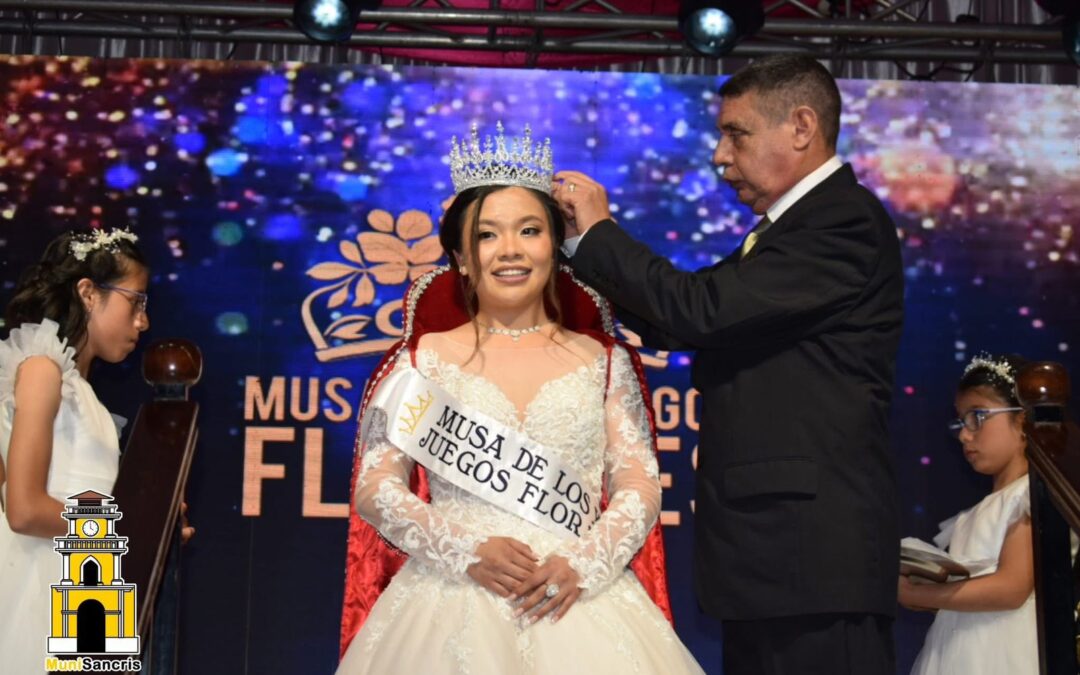 Desarrollan velada de coronación de Señorita Juegos Florales en San Cristóbal