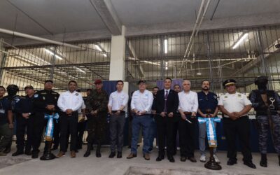 Inauguran carceleta en Coatepeque
