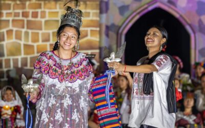 Yosselin Chan, representante de San Cristóbal, Totonicapán, es electa Rabin Ajaw 2025-2026