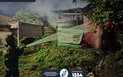 Incendio en vivienda deja pérdidas por más de Q30 mil