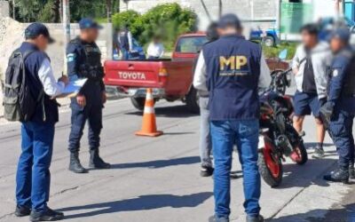 MP desarrolla operativos en San Miguel Sigüilá