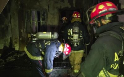 Incendio estructural en Cotepeque, las perdidas estimadas son de aproximadamente Q25,000
