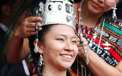 Entregan corona a Rabin Ajaw 2025-2026 en San Cristóbal Totonicapán