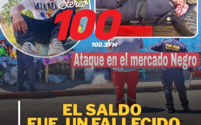 Nuevo hecho armado deja un fallecido y un agente herido en avenida del rastro zona 4, Retalhuleu.