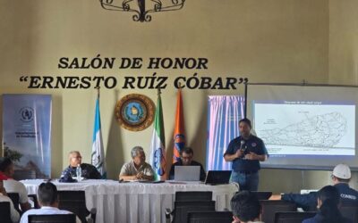 Se reúnen por actividad del volcán Santiaguito