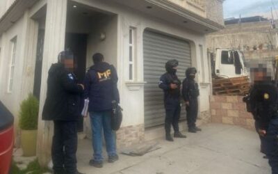 Allanamiento en Quetzaltenango por muerte de motorista en El Quiché