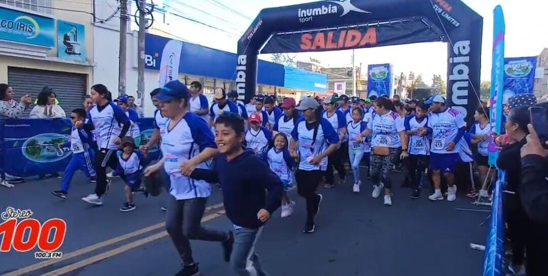 Este domingo se desarrolla en Quetzaltenango Carrera Paralímpica