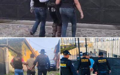 Tres capturados por diferentes delitos en Quetzaltenango