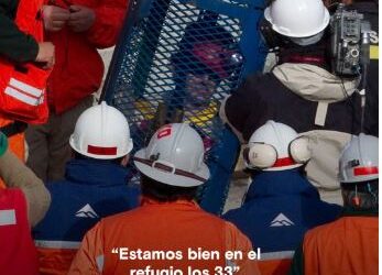 Hace 15 años rescataron a 33 mineros en Chile