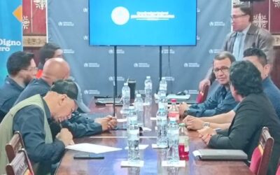 Instalan Mesa de Seguridad por el volcán Santiaguito