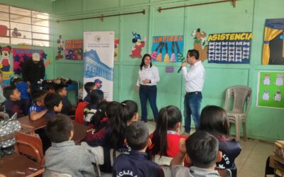 Continúa proyecto «Sonrisas Seguras» en escuelas de Xela