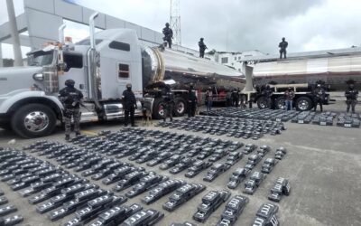 En Ecuador decomisan 2,3 toneladas de cocaína