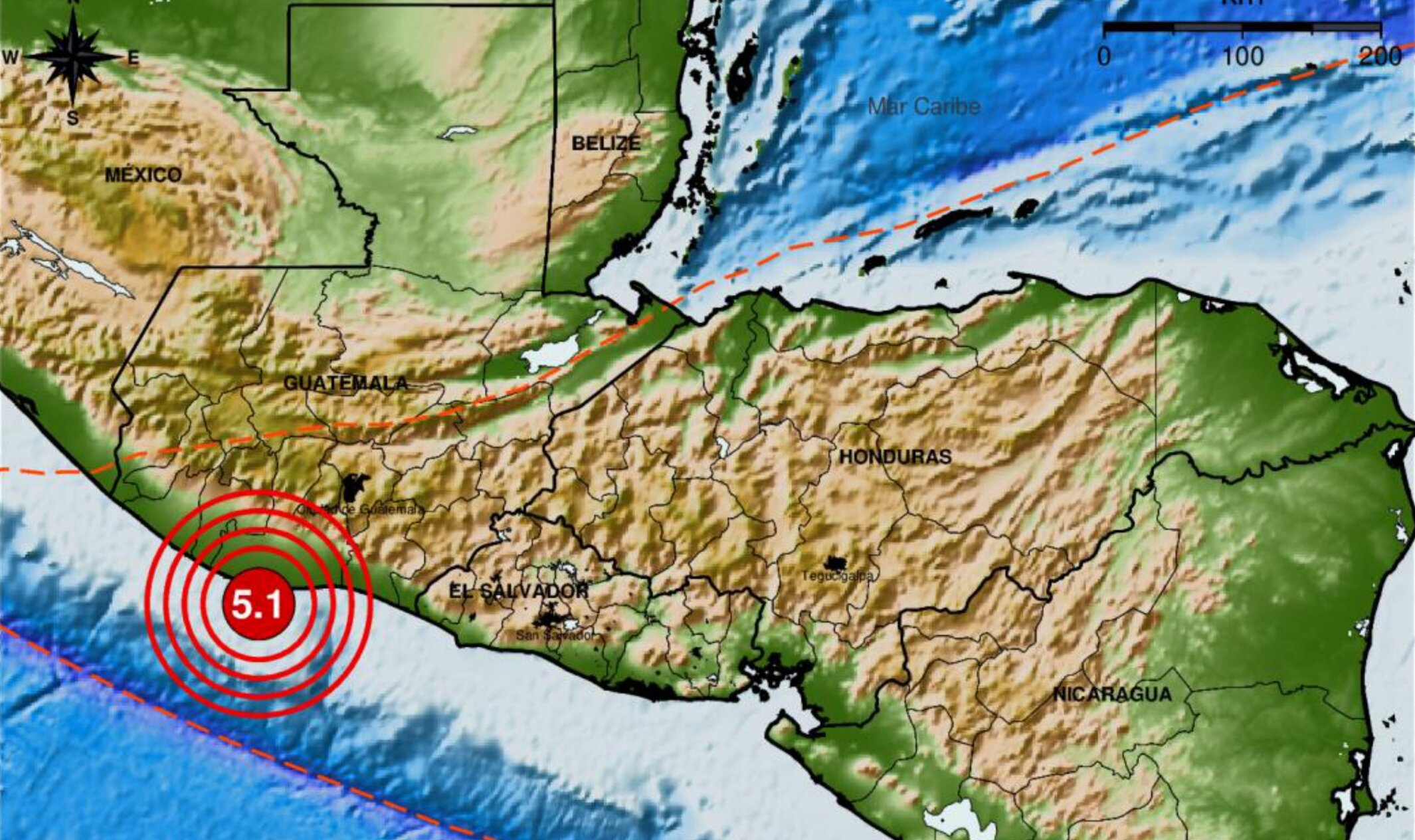 Guatemala, tierra de sismos. Más de 6 mil registrados en lo que va del año Guatemala, tierra de sismos. Más de 6 mil registrados en lo que va del año