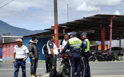 Motorista resulta herido en la zona 2 de Quetzaltenango
