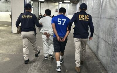 Cinco guatemaltecos deportados de Estados Unidos son capturados por graves delitos