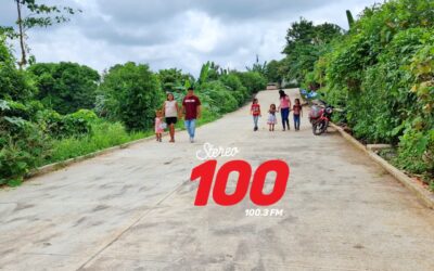 Vecinos de El Asintal celebran mejoramiento de calle