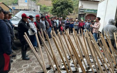 Maga entrega kits de herramientas para conservación de suelos en Quetzaltenango