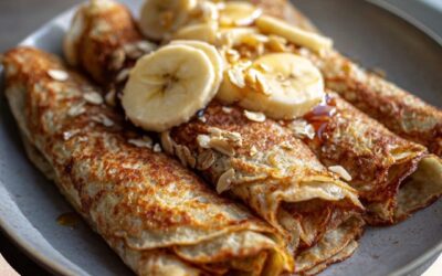 El Rincón de Helen: Crepas de avena con banano