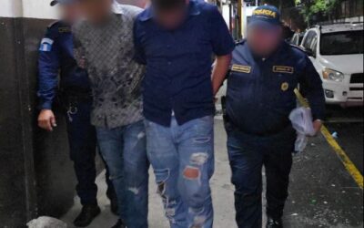 PNC captura a presuntos asaltantes de buses en Escuintla