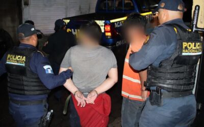 PNC reporta 118 detenidos en las últimas 24 horas en Guatemala