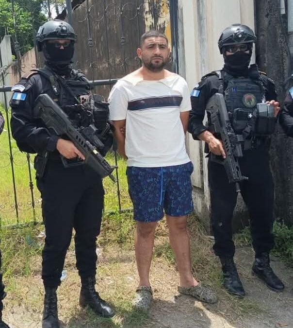 PNC de Guatemala captura a extraditable 26 por vínculos al narcotráfico