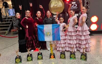 Academia quetzalteca de flamenco brilla en Panamá