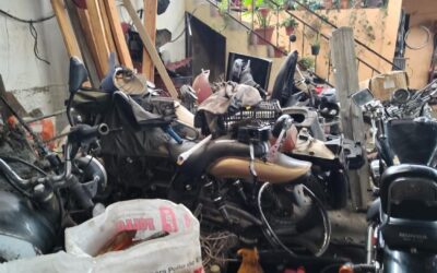 MP dirige 14 allanamientos por robo y hurto de motocicletas