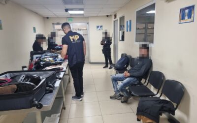 MP desarrolla operativo en el Aeropuerto La Aurora por caso de pornografía infantil