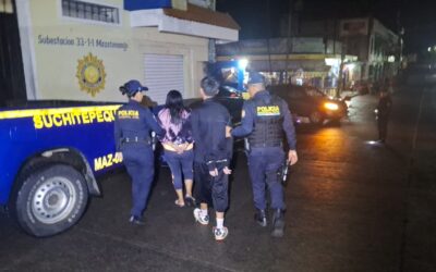 Capturan a dos presuntos responsables de ataque armado en Mazatenango