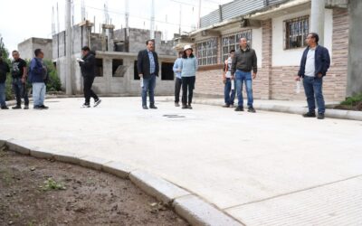 Supervisan proyecto en la zona 10 de Quetzaltenango