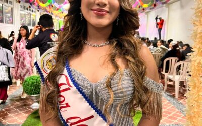 Coronan a Flor de la Feria de San Francisco El Alto