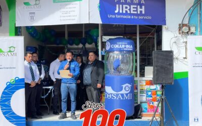 Inauguran agente Cosami 46 en Olintepeque