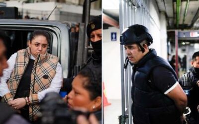 Fernanda Bonilla y Luis Marroquín acuden a Juzgado por muerte de Melissa Palacios