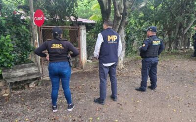 MP desarrolla allanamiento por muertes violentas de mujeres