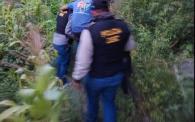Rescatan en zona boscosa de Zunil a joven secuestrado en Totonicapán