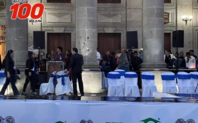 Retraso y sin pasarela en la presentación de candidatas en el parque de Xela