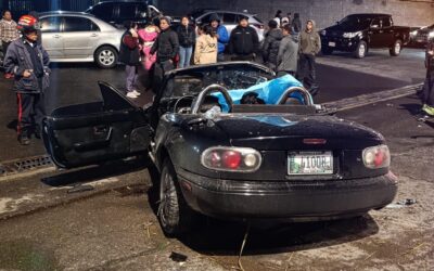 Hombre fallece en accidente de tránsito en autopista de Salcajá.